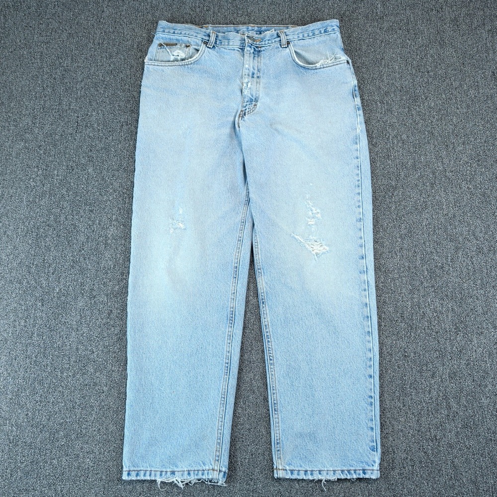 Calvin Klein 80s Vintage Easy Fit Jeans Men 36x30 Blue Stonewash 100% Cotton USA — photo 3